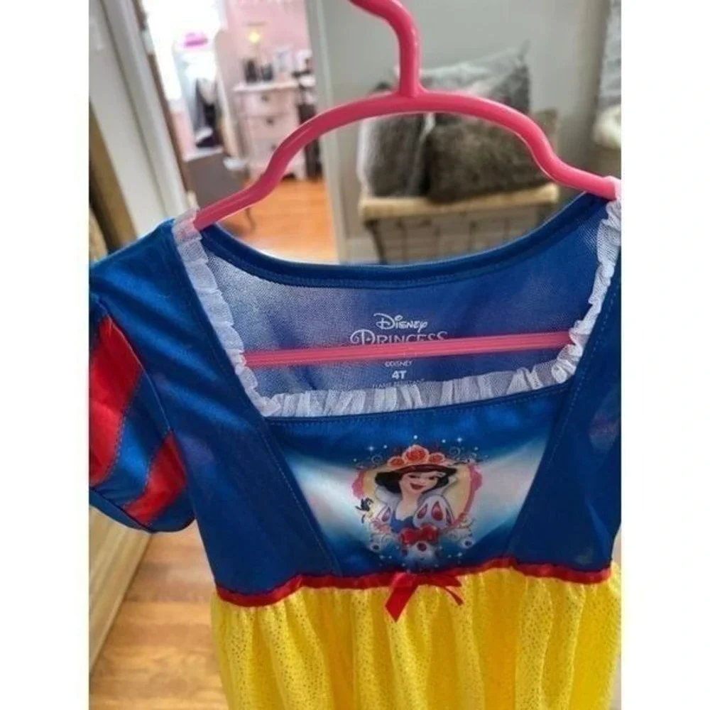 Snow White Disney Princess Toddler‎ Dress US Size 4T Night Gown / Play Costume - Picture 2 of 2